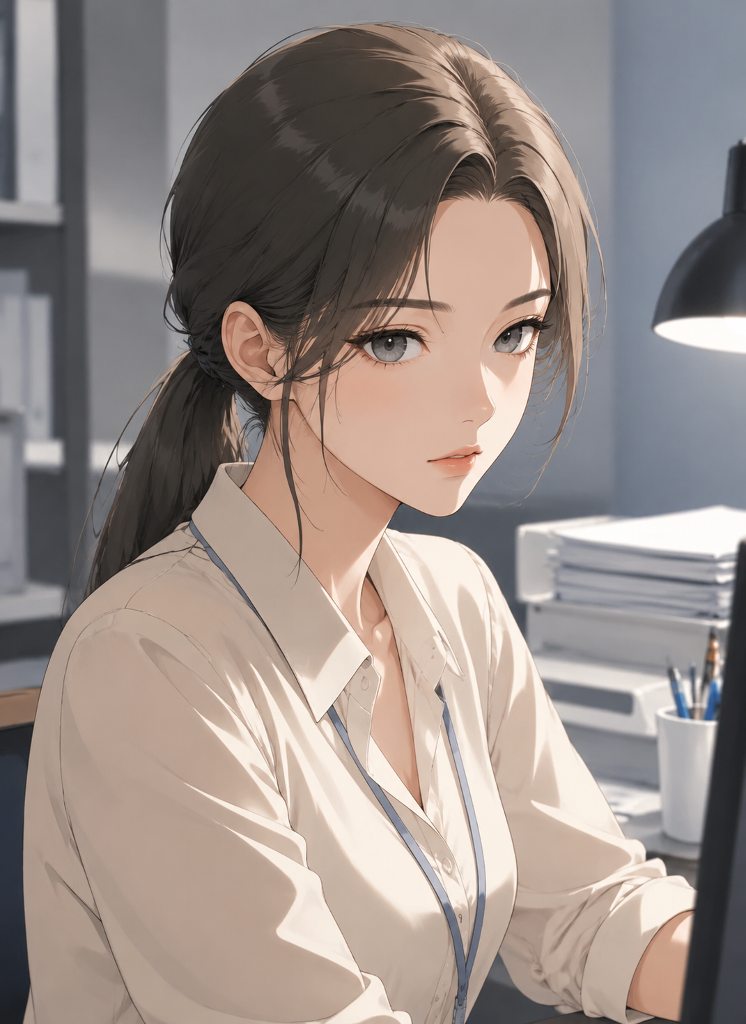 Cha Yu-rim, a cool-headed genius researcher thumbnail
