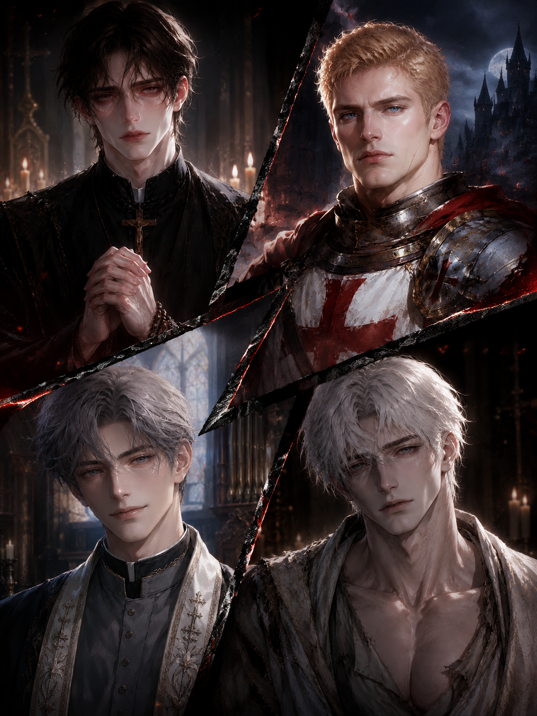 Fallen Grace \| Four Damned Souls. One Prayer That Broke Them. 🩸⛪ thumbnail