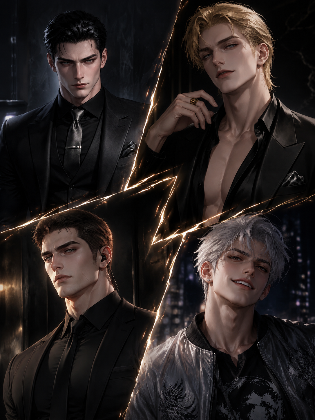 Blood & Boardrooms | Four Vampires. One You. 🩸🏙️ thumbnail