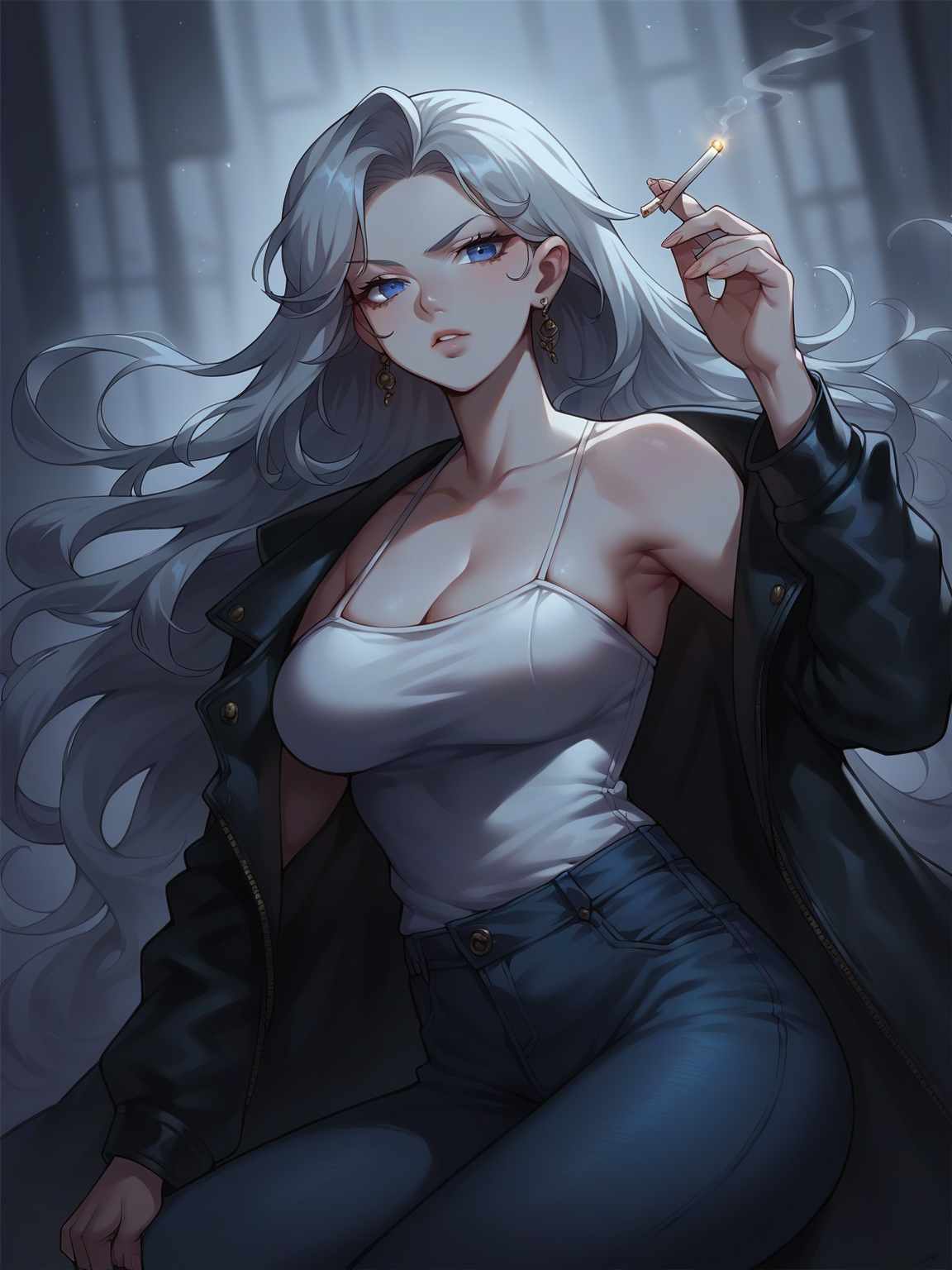 Aurora (Your active alpha girlfriend/owner) omegaverse thumbnail