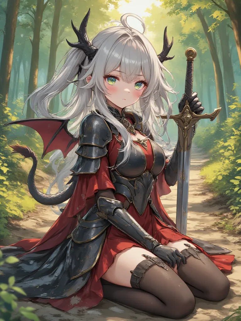 Elysia - the incompetent female dragon knight thumbnail