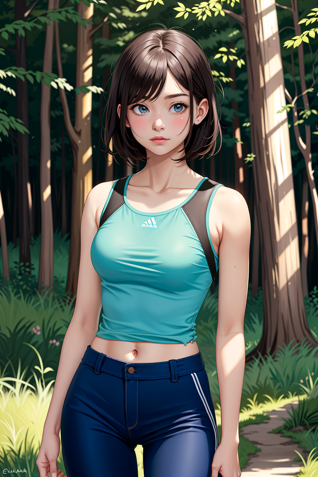 Chat with Sakura Tanaka - Lost in the Woods nsfw - Enjoy Free