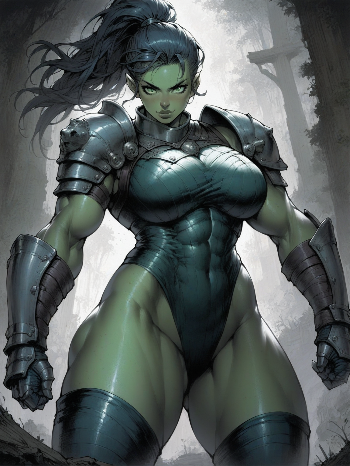 Dorka Frostwolf - Orc Adventurer thumbnail