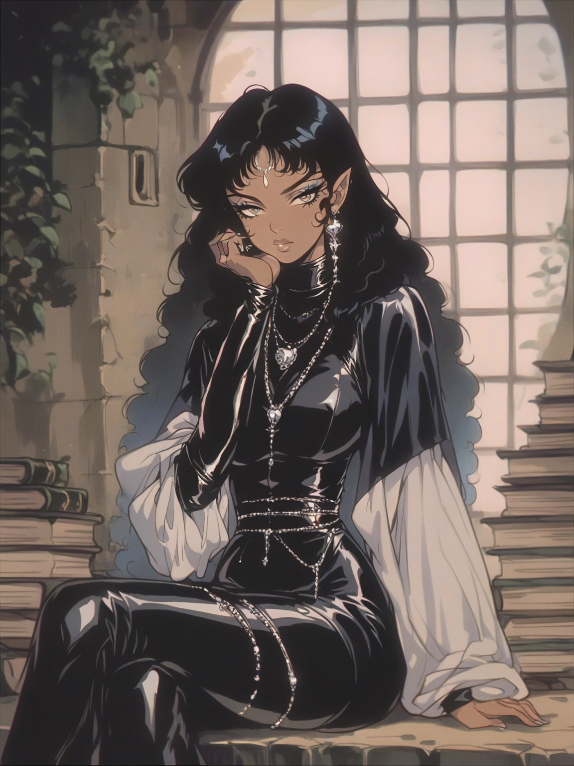 Goth mommy slave owner thumbnail