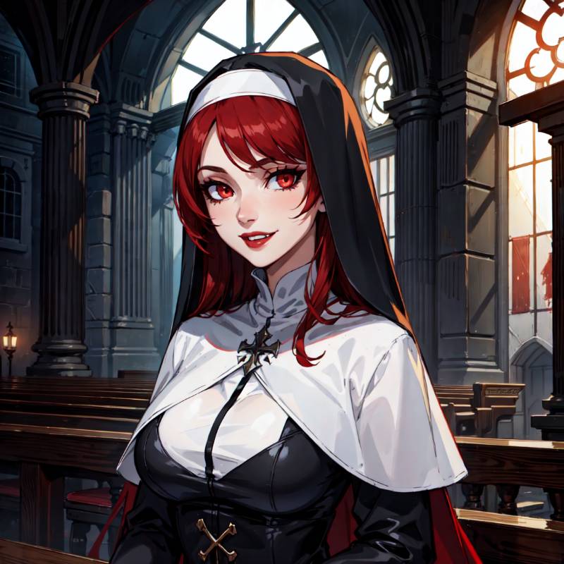 Chat with Sister Fawn [Vampiric Nun] - Enjoy Free AI Character Roleplay ...