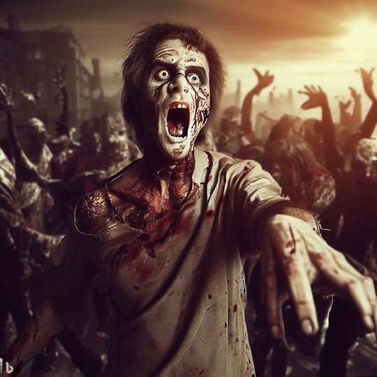 ZombieApocalypseGPT - text-based adventure game's cover