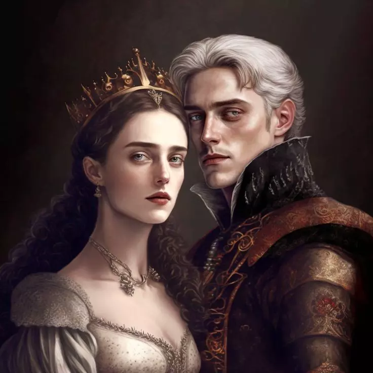 Queen Beatrice and King Albert - their parents thumbnail