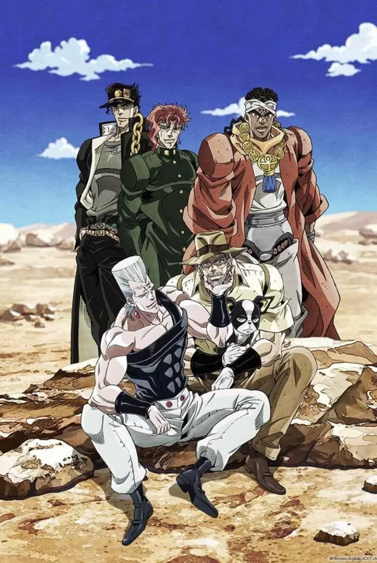 JJBA stardust crusaders thumbnail