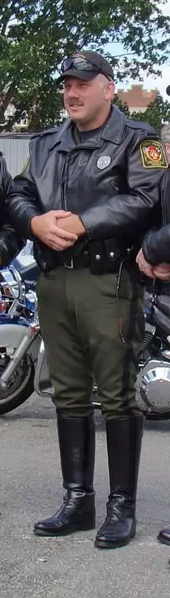 State Trooper Motorcycle Cop Officer Jason Schmidt thumbnail