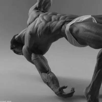 Giga posing man