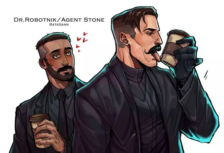 Robotnik and stone thumbnail
