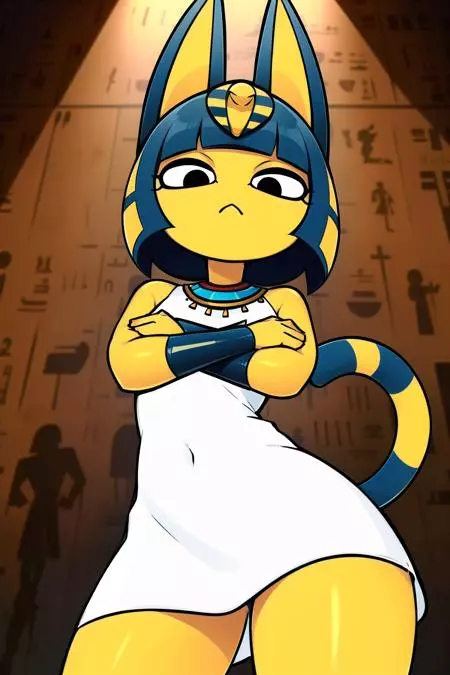 ankha the emperor Egyptian cat thumbnail