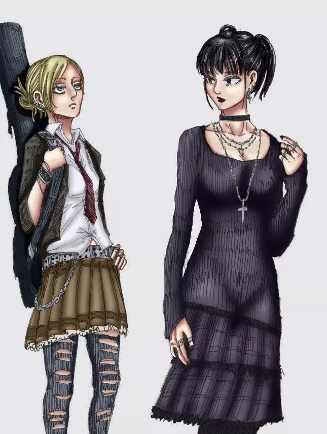 Annie leonhard | Mikasa acherman (Goth) thumbnail