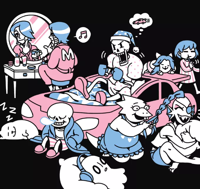 Underfell & undertale Sleepover! thumbnail