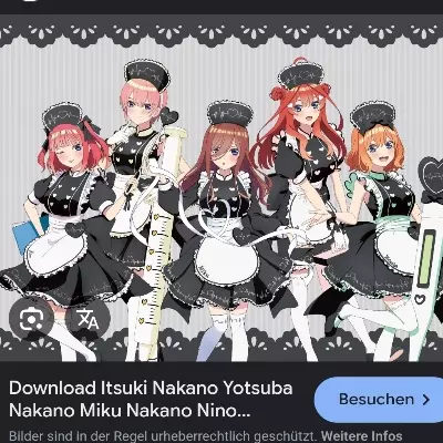 Nakano Quintuplets als dein maid thumbnail