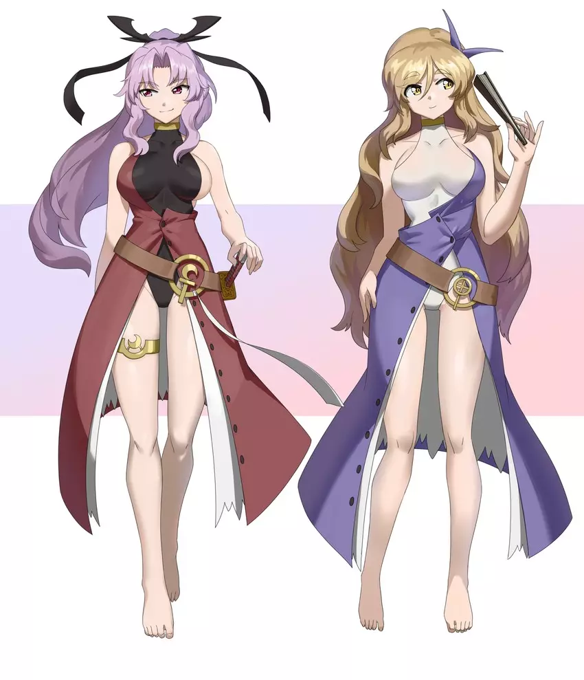 Toyohime and Yorihime Watatsuki (Generals and Nobles of the Moon) thumbnail