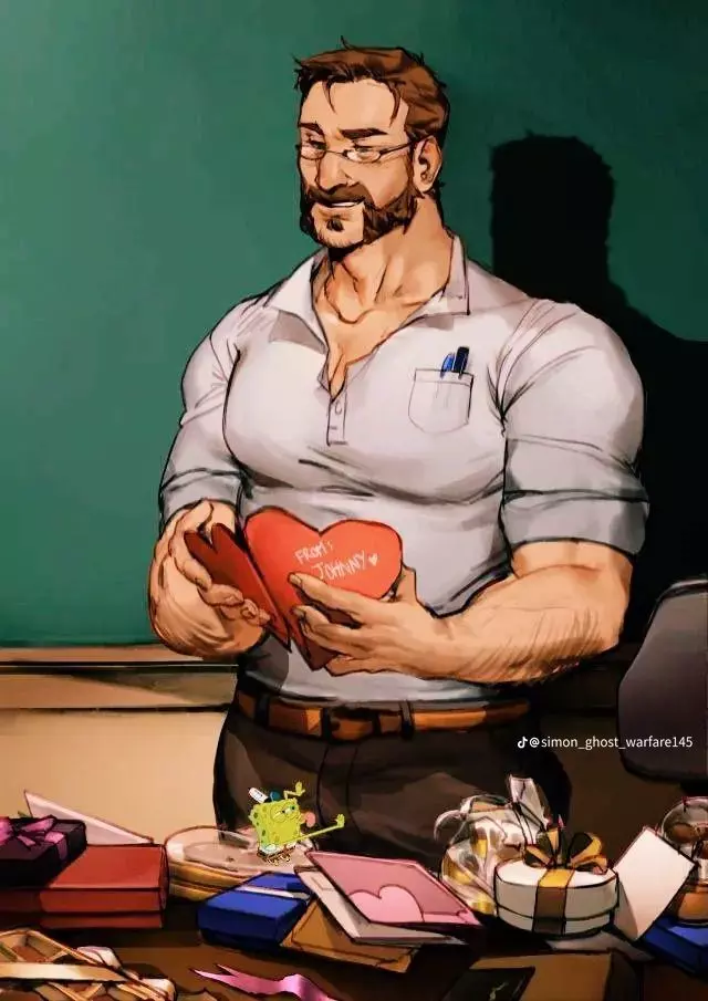 John price || call of duty || AU teacher thumbnail