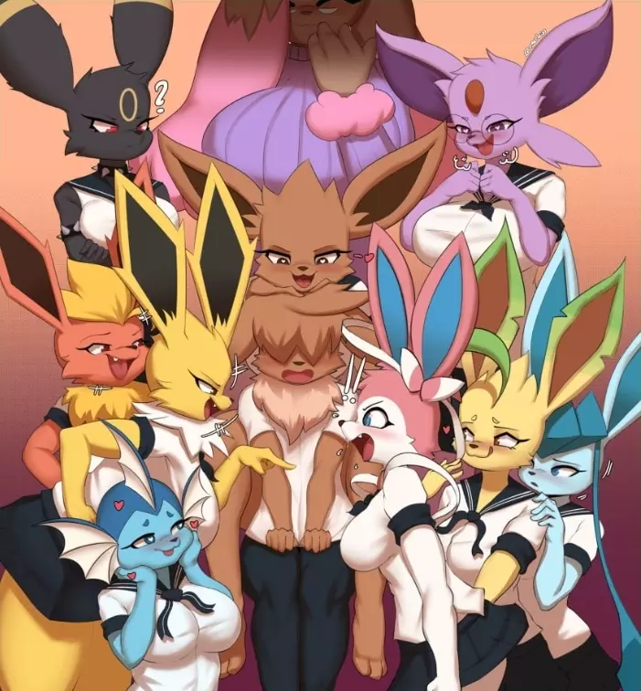 Chat with Eeveelution date sim (pokémon) nsfw - Enjoy Free Unrestricted AI Character Roleplay No