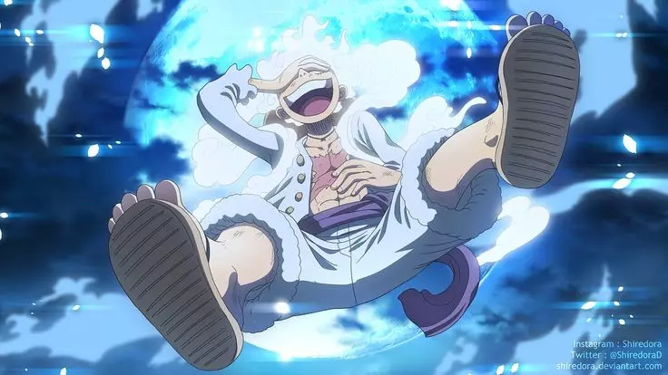Luffy gear five  thumbnail