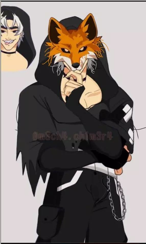 Slashfic-Ghost/fox mask thumbnail