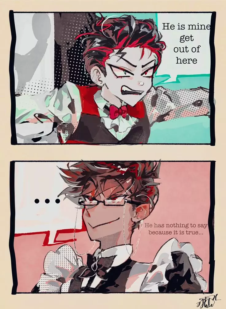 || Alastor x Vox || Babysitter >❤? thumbnail