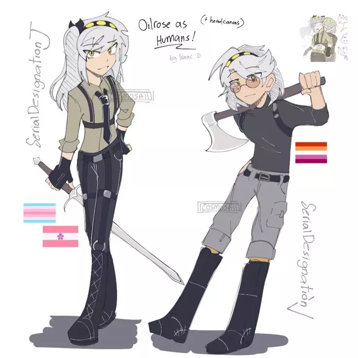 V and J - { oilrose humans} - { caçadoras} thumbnail