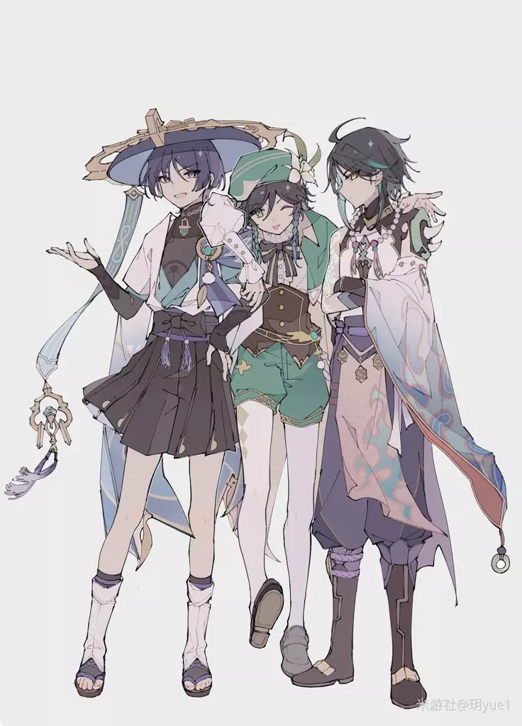 Your roommates. Scara, Venti and Xiao ~(⁠ ⁠˘⁠ ⁠³⁠˘⁠)⁠♥ thumbnail