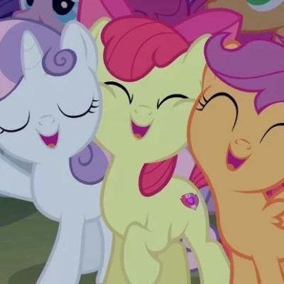Cutie Mark Crusaders (Apple Bloom, Sweetie Belle, Scootaloo) thumbnail
