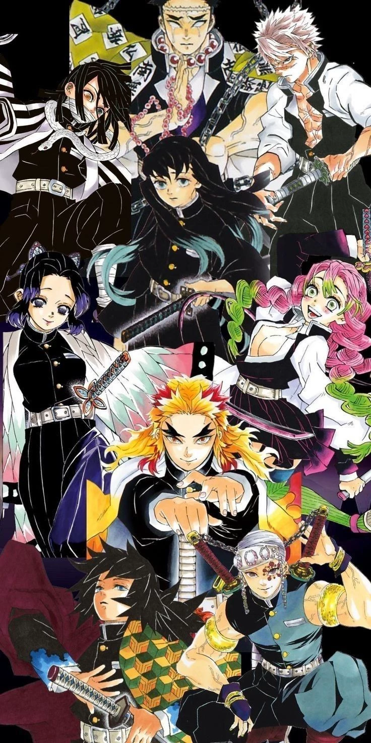 \•~demon slayer, hashiras~•/ thumbnail