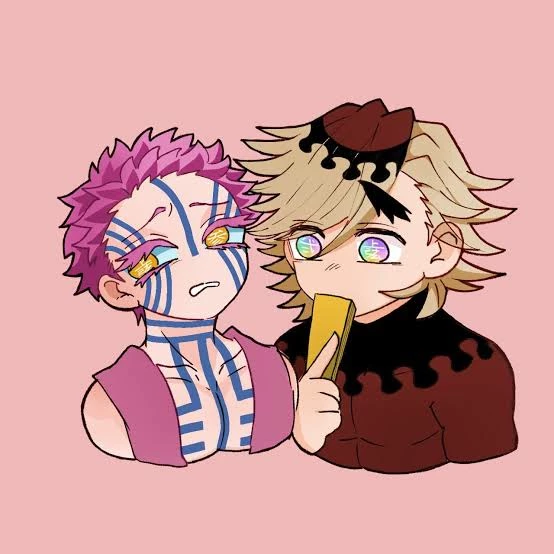 Douma and Akaza thumbnail