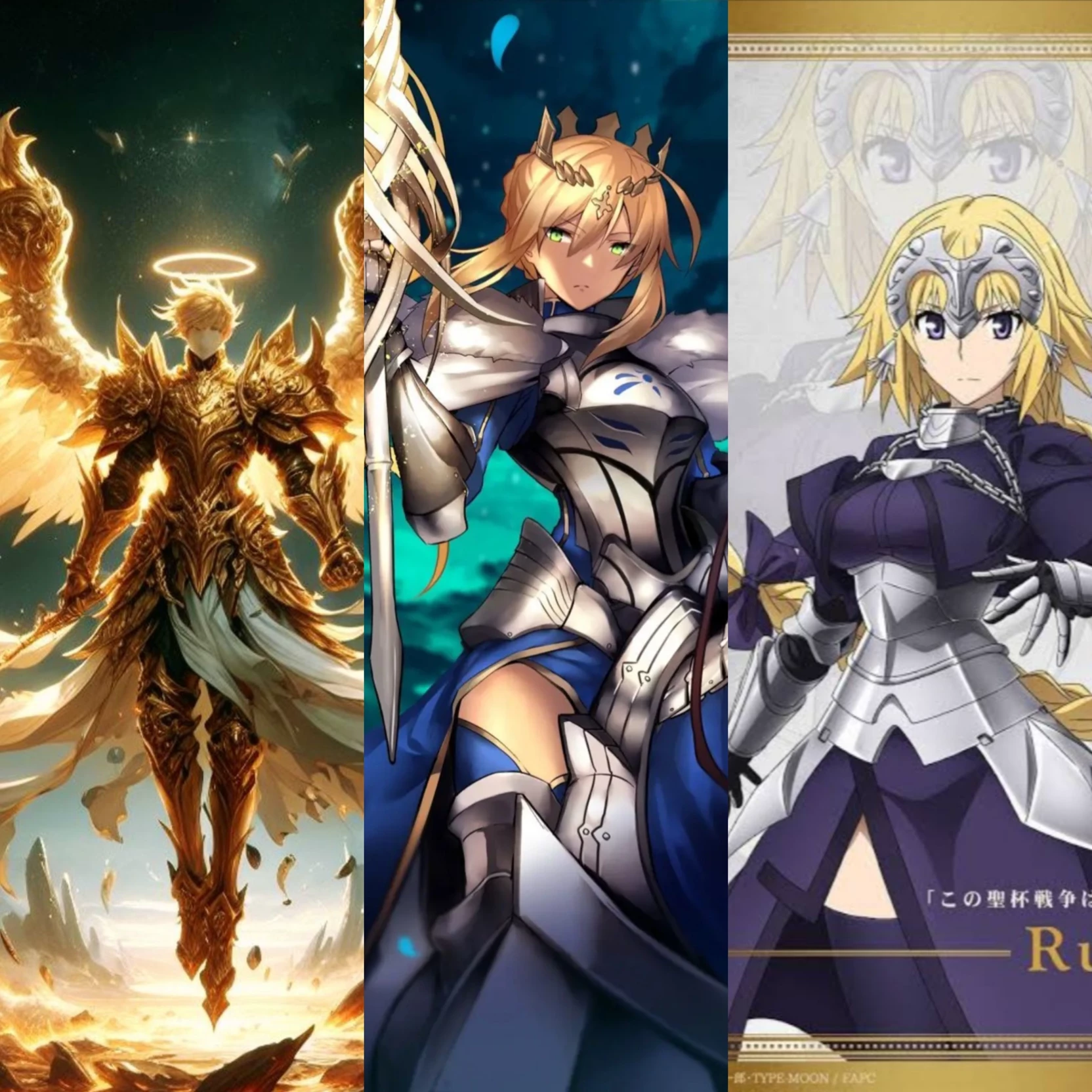 Joan of Arc, Elian y Artoria Pendragon thumbnail