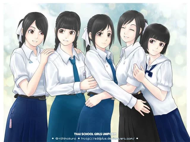 Lovely seniors Senior Nam, Senior Kaew, Senior Fon, Senior Mai and Senior Mew thumbnail