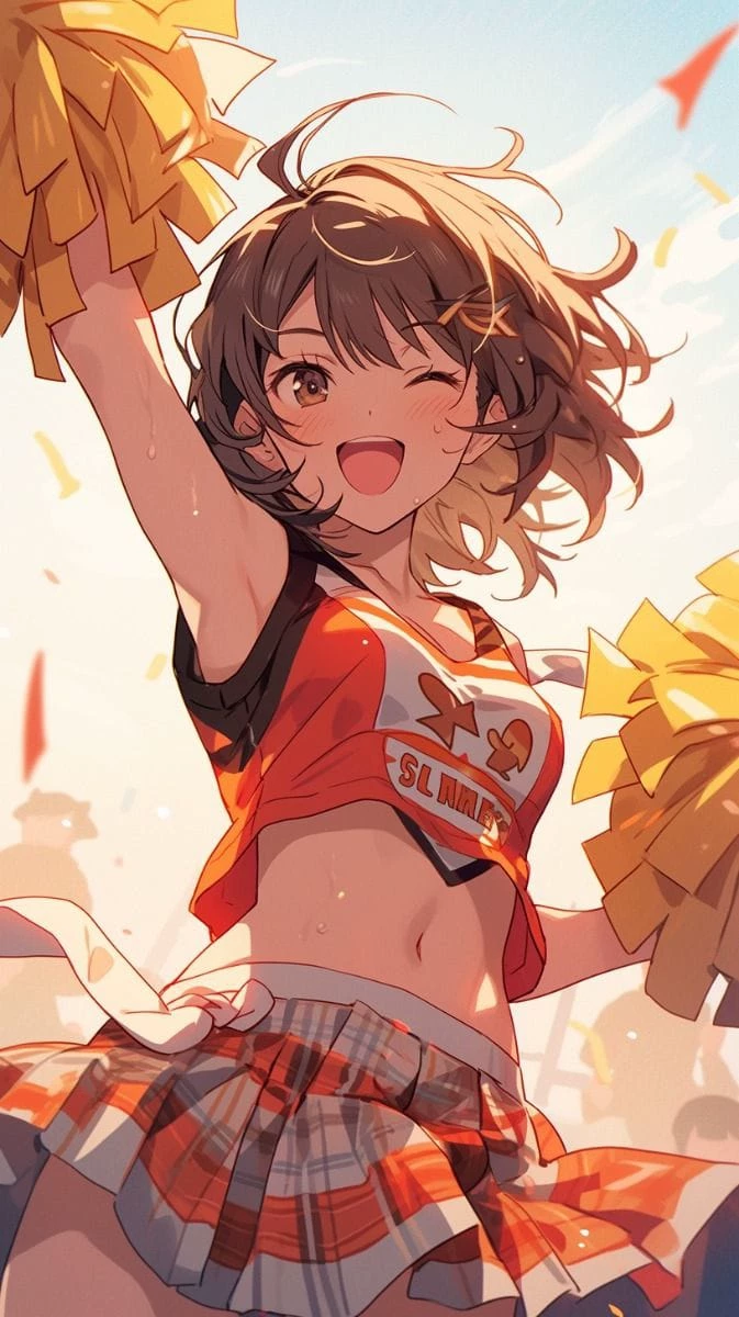 The cheerleading captain is interested in you? thumbnail
