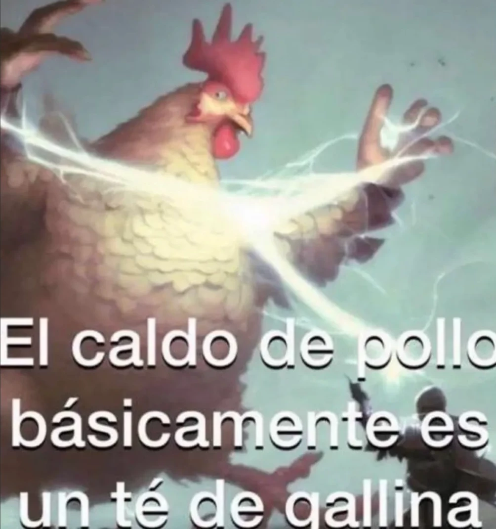 Consome de pollo 8D