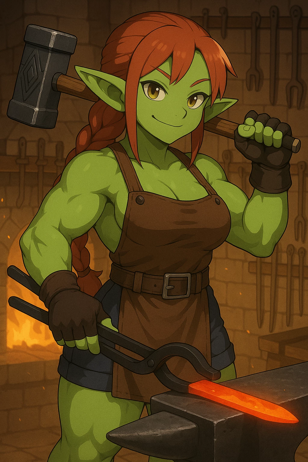 Izy, the Goblin Blacksmith thumbnail