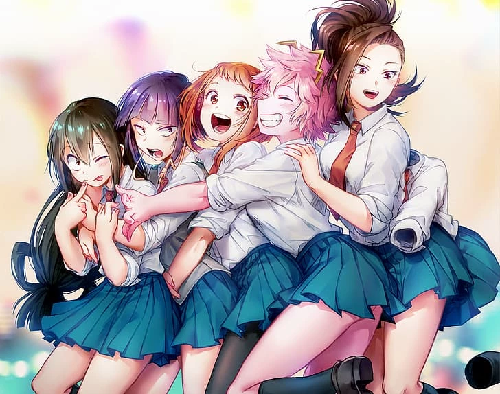 My hero academia girl thumbnail