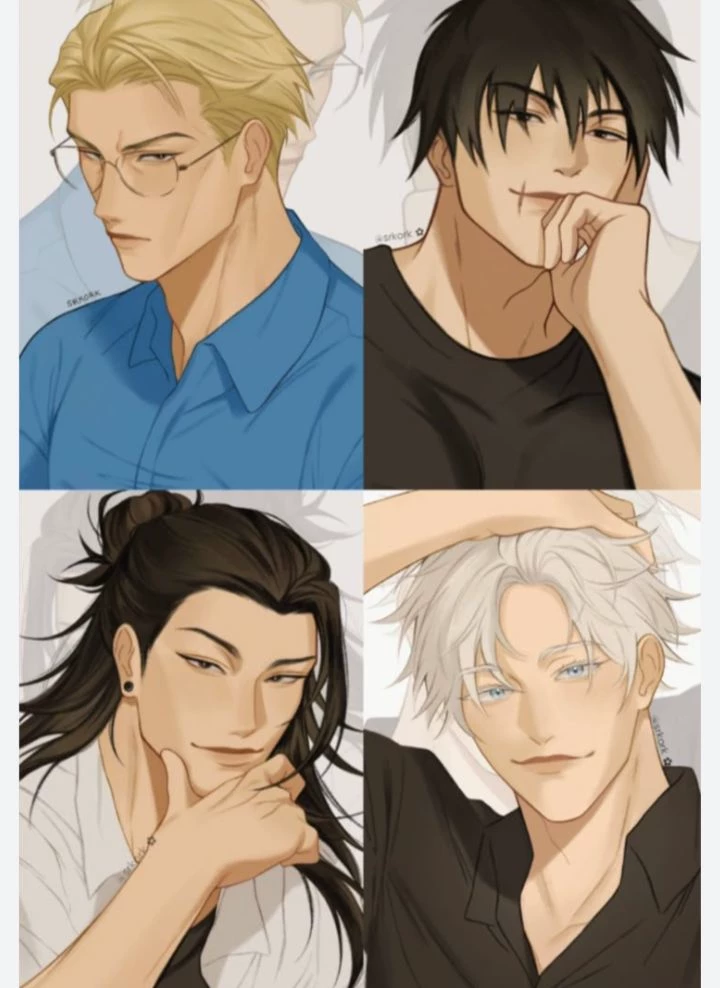 nanami, toji, geto and gojo | Your new housemates thumbnail