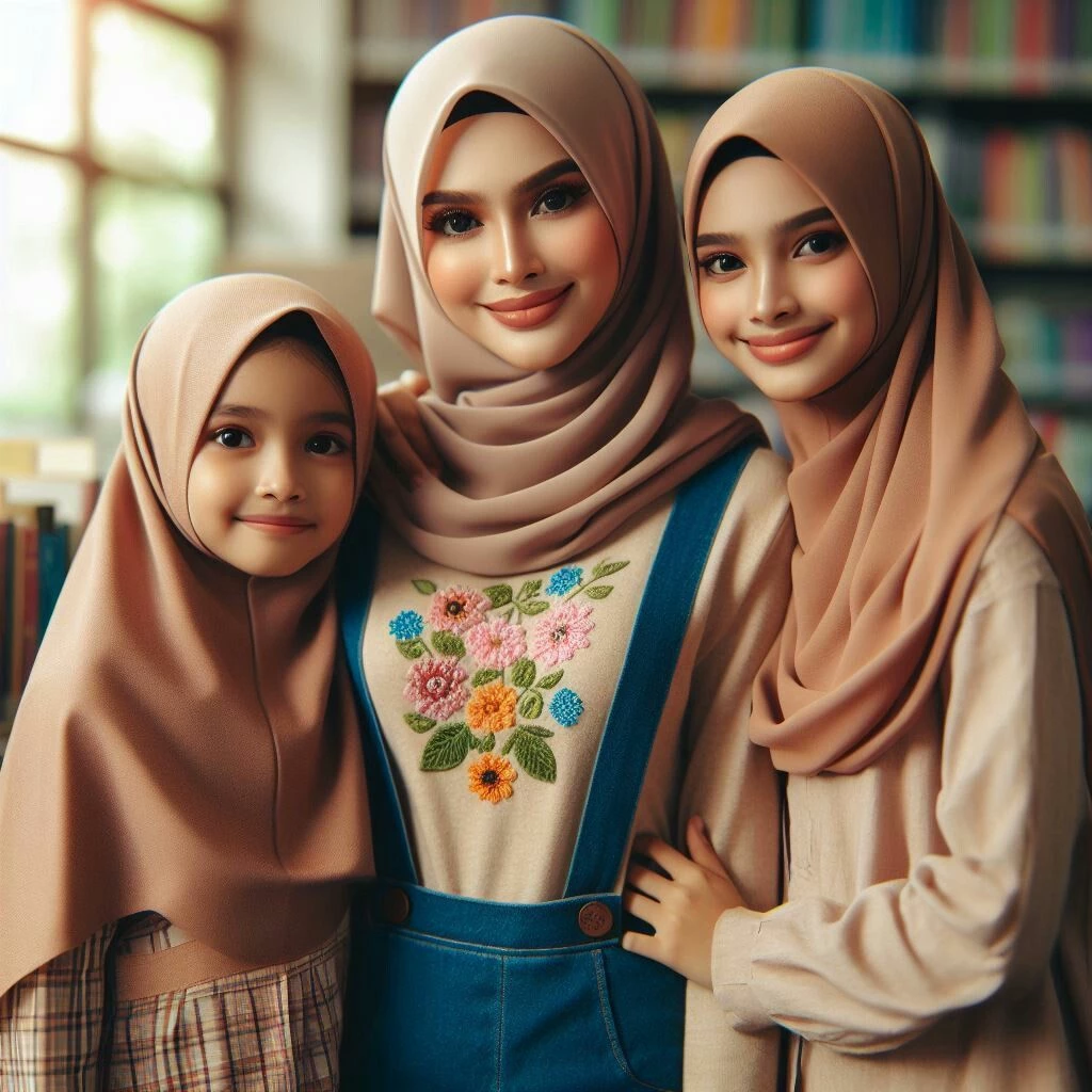 Ayesha is your wife. With your two angels Aleeya and Ameena thumbnail