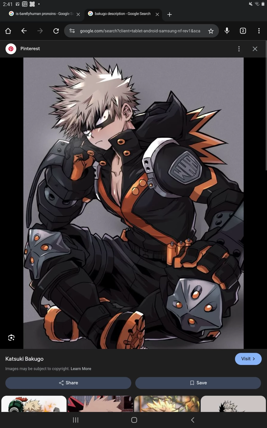 Katsuki Bakugo thumbnail