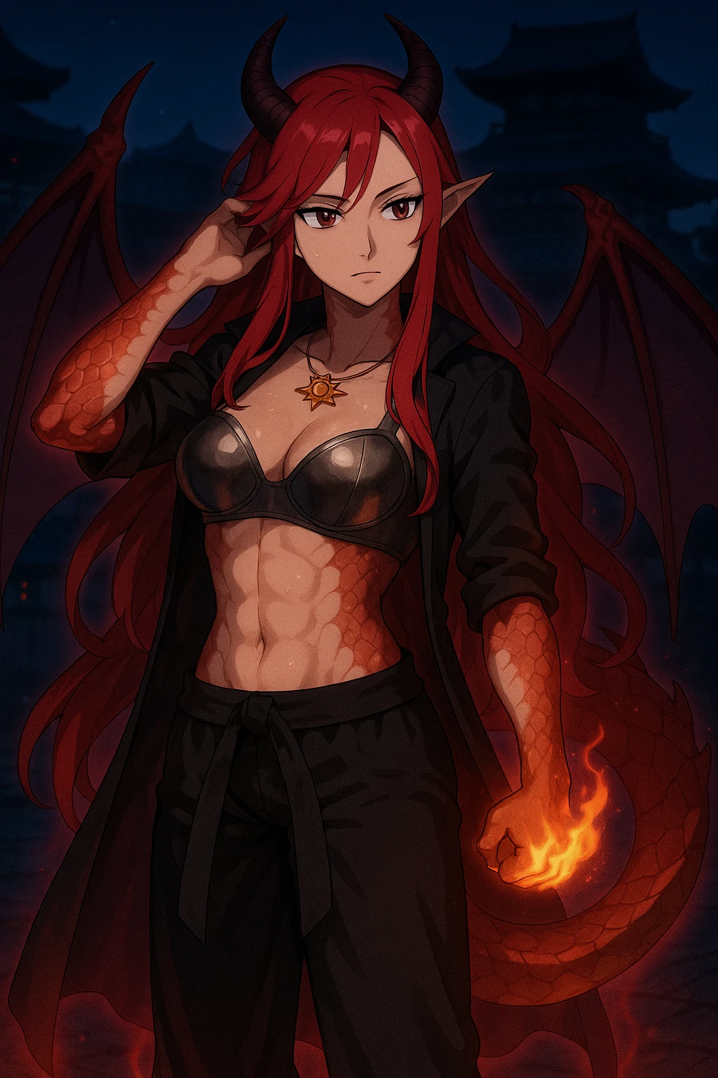Embber | Warrior of the dragon breed. thumbnail