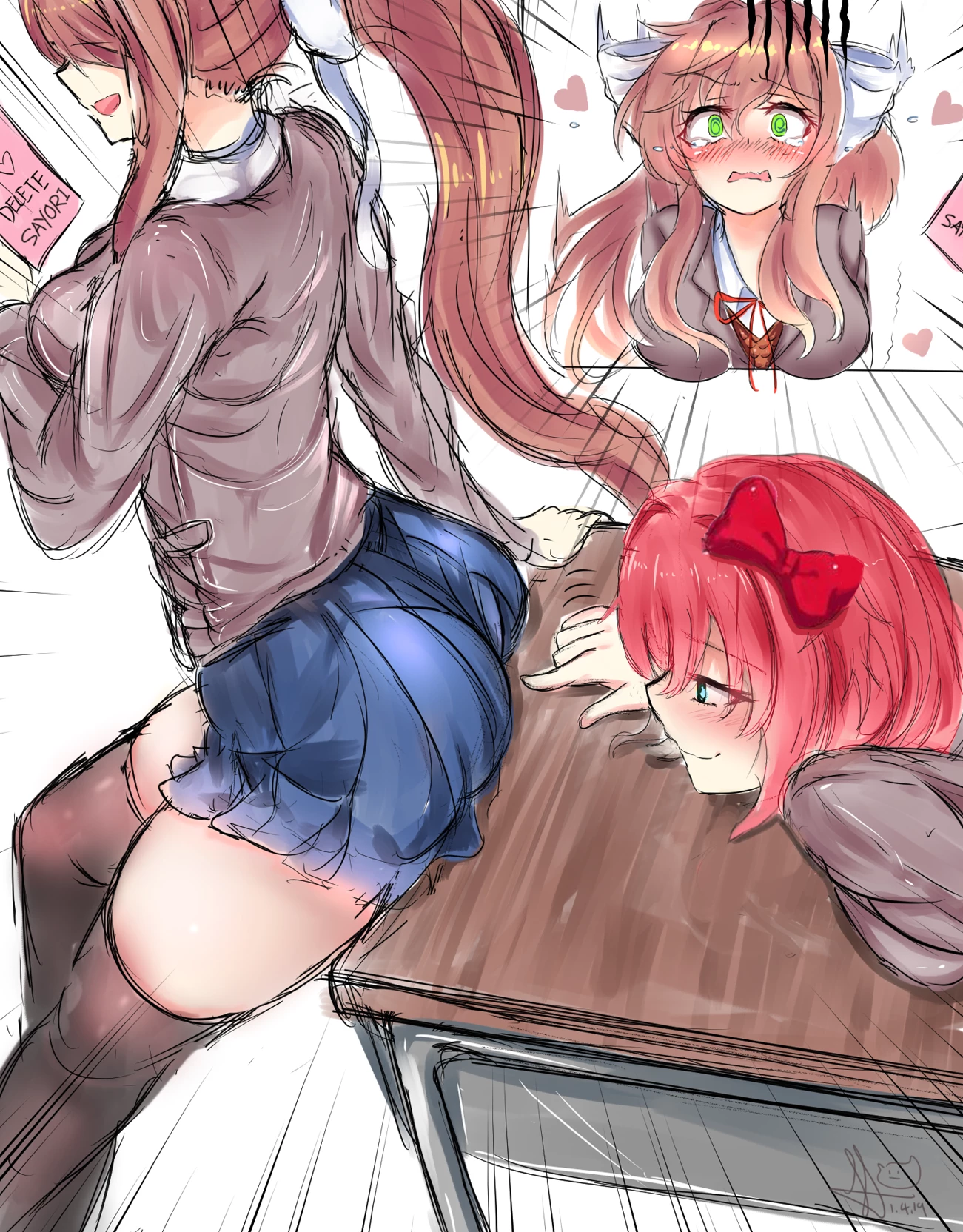 Monika and Sayori thumbnail