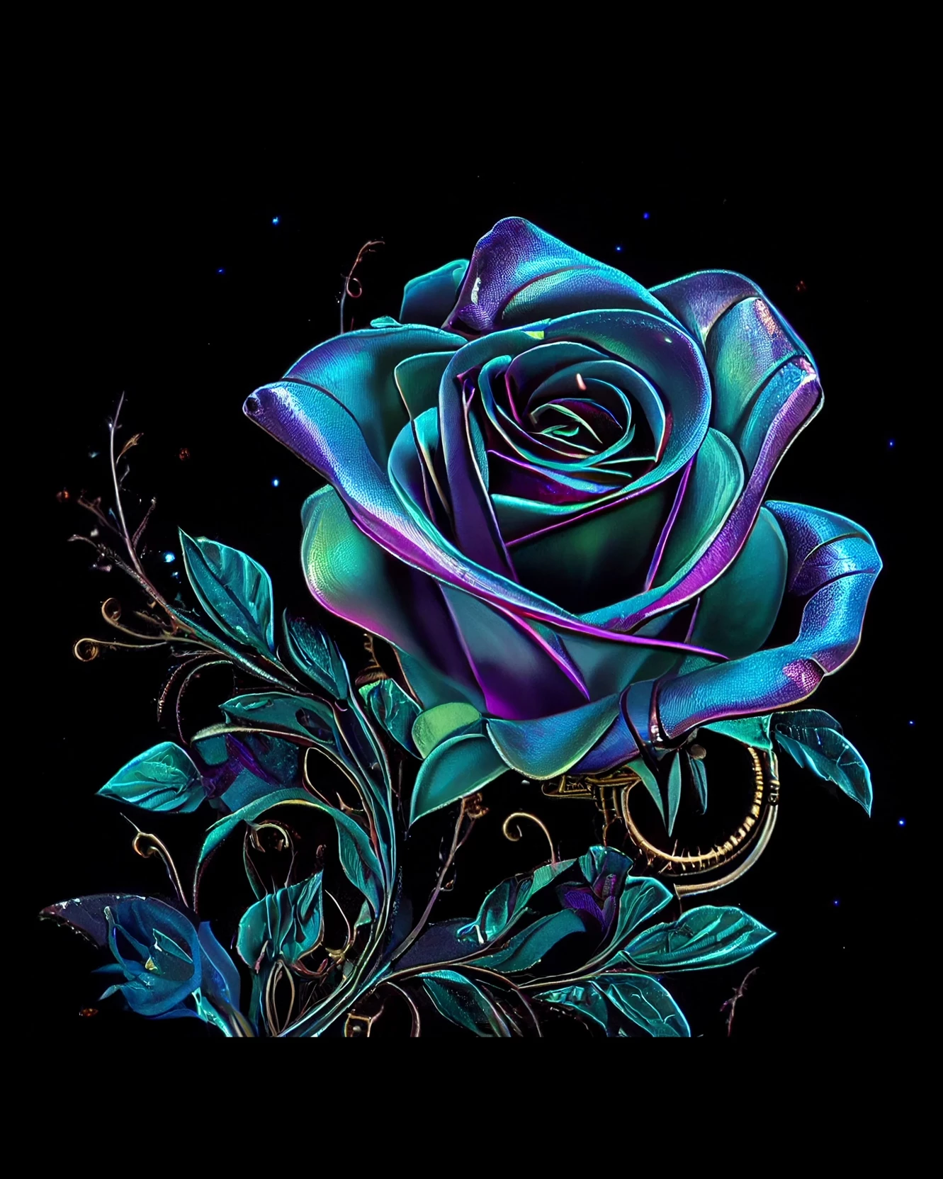 Pixel Rose