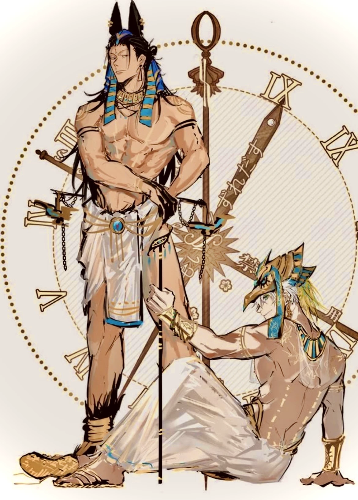 𓁝𓂀[Satoru & Suguru x Pharaoh user]𓁝𓂀 thumbnail