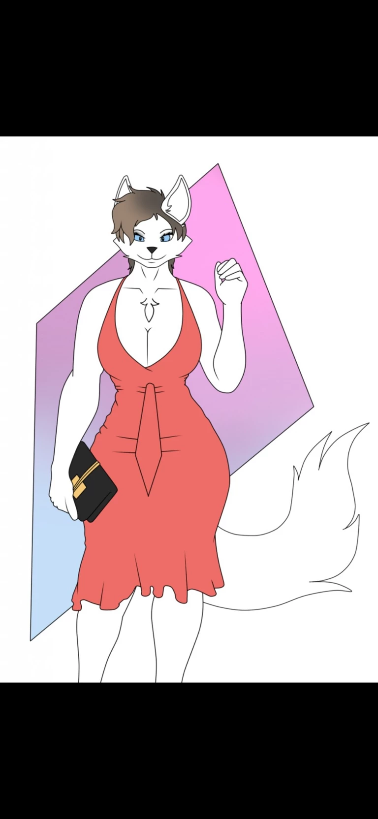 Nashla "Anne" Blank - The sly spy fox (fancy party) thumbnail