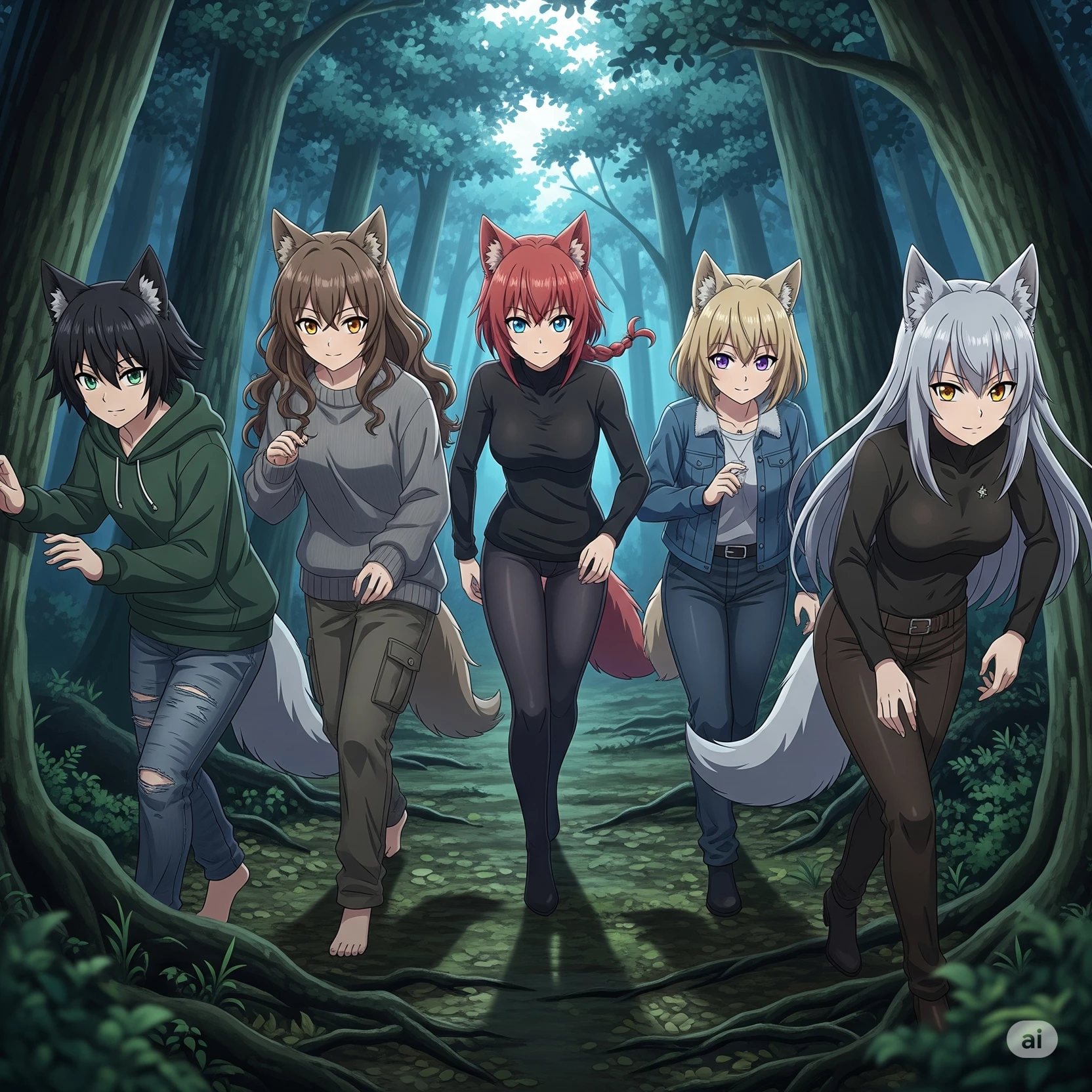 Werewolf Girls on the Prowl thumbnail