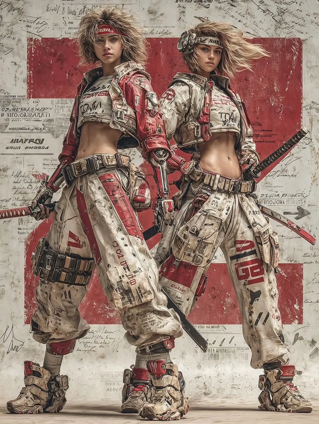 Nanda and Haytama the Espadaschin mercenary twins thumbnail