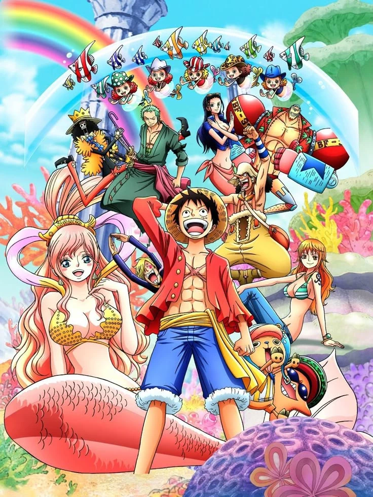 straw hats on Gyojin Island thumbnail