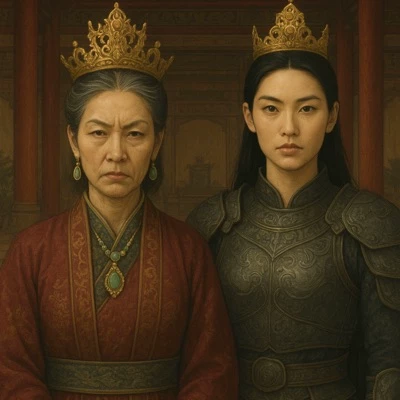 Xue Hongwu & Sau Hongwu. Your two queen mothers.  thumbnail