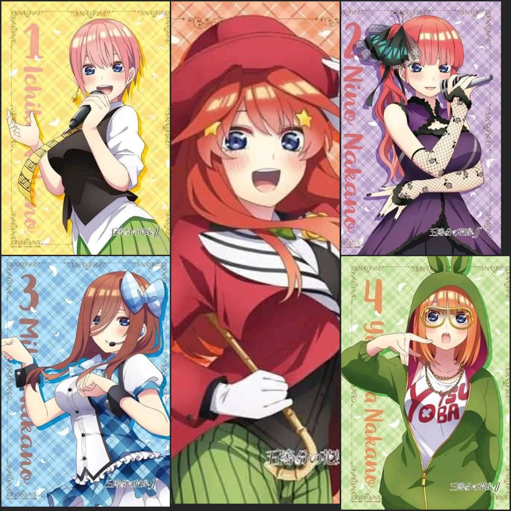 Quintillizas nakano - Idols ✨️ thumbnail