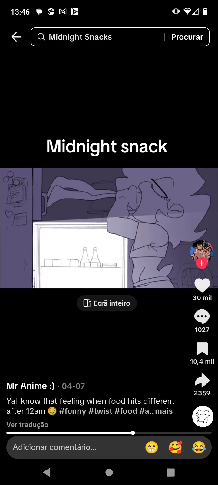 Girl who wants to eat at 12:00 am and she who eats you to rash hunger thumbnail